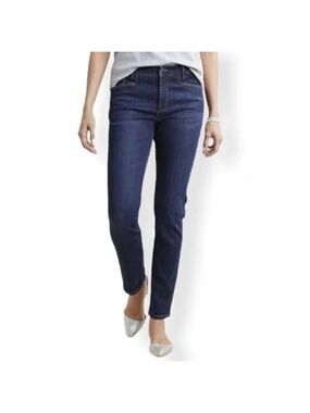J. Jill Denim Boyfriend Straight Leg Ankle Jeans Denim Blue Women's Size 6
